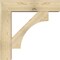 Ekena Millwork Westlake Block Rough Sawn Bracket w/ Offset Brace, Douglas Fir, 8"W x 32"D x 32"H BKT0806X32X32WTL05RDF - alternate 2